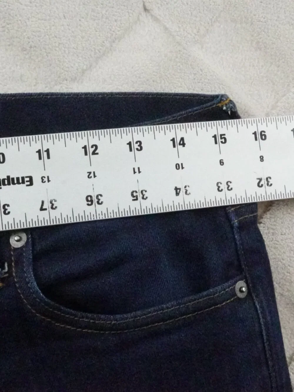 J.Crew 484 Slim Fit Jean Mens 30x32 in stretch Resin Rinse Japanese denim